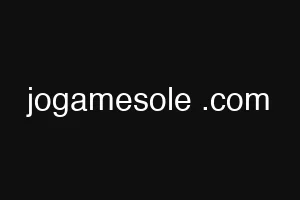 jogamesole .com